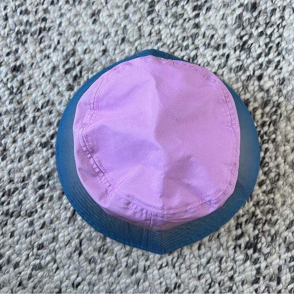 Cynthia Rowley pastel ombre blue pink sunset bucket hat - Picture 4 of 7